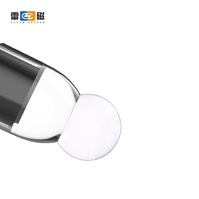 pH combination probe with reference glass ph glass bulb BNC connector used in laboratory for pH meter customized refill or not