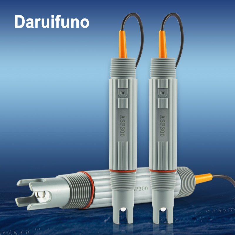 Long Service Life Glass pH Probe Online pH Sensor for Water Treatment