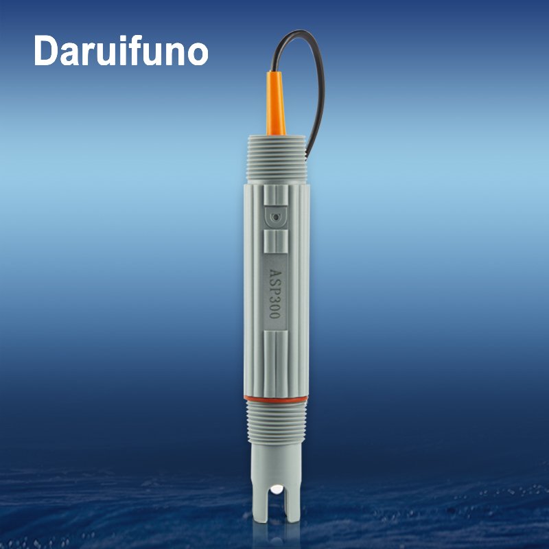 Long Service Life Glass pH Probe Online pH Sensor for Water Treatment