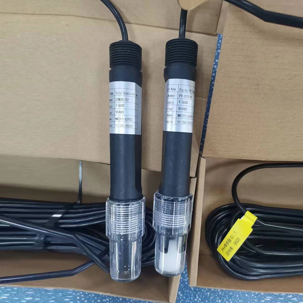 Water conductivity sensor modbus aqueous conductivity transmitter ph meters and conductivity of 4 to 20000 us/cm