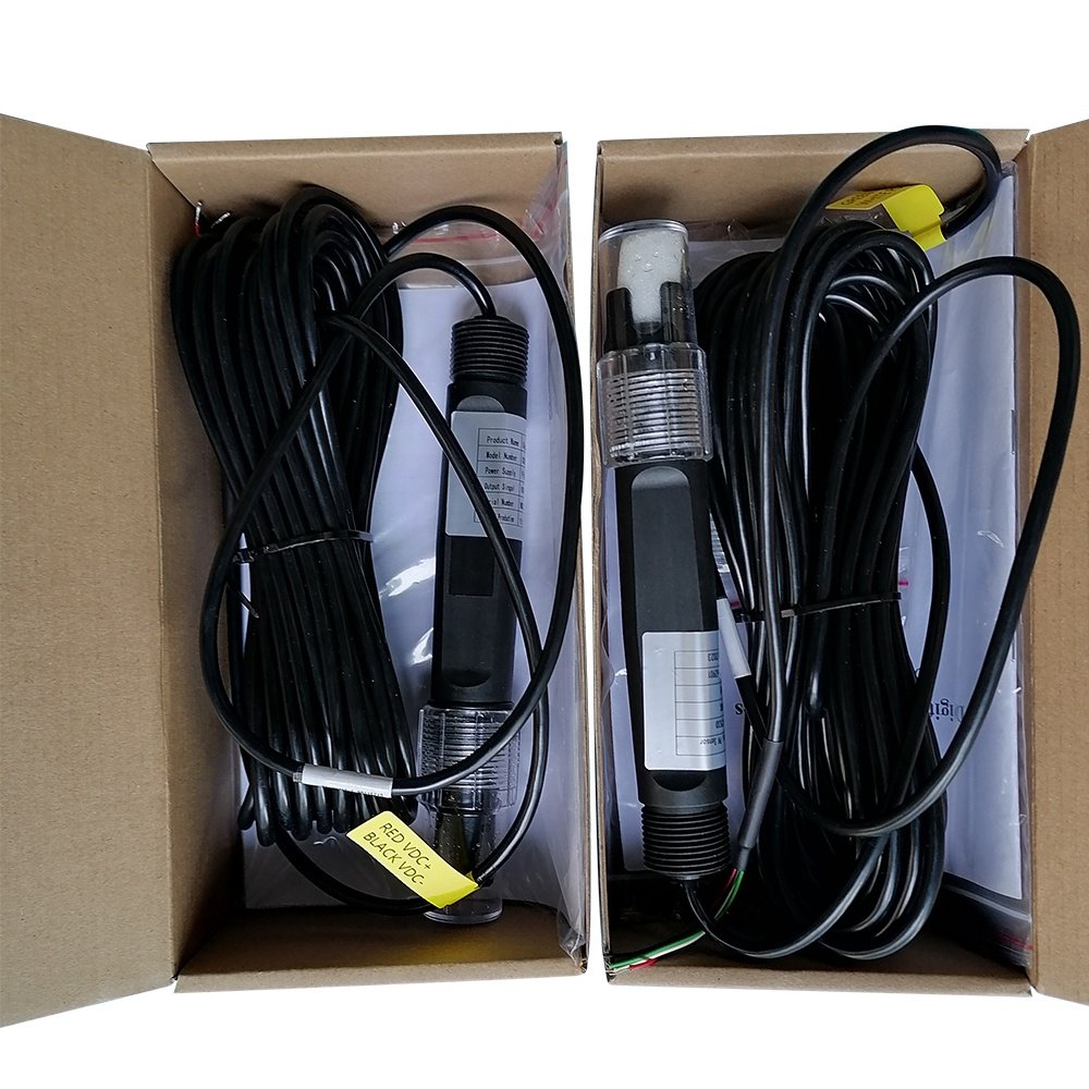 Water conductivity sensor modbus aqueous conductivity transmitter ph meters and conductivity of 4 to 20000 us/cm