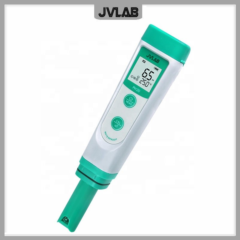 Pocket PH Tester Kit Portable Pen Typ PH Meter PH20 Range 0-14 Accuracy 0.1 Calibration Points 1-3 with Calibration Solutions