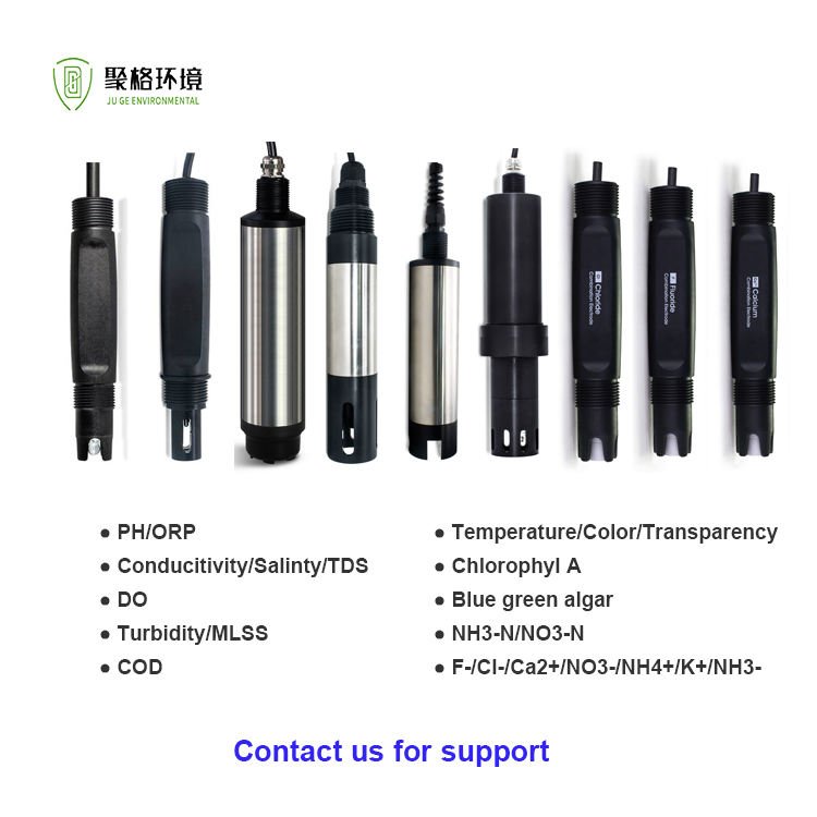 WWTP Industry Water Quality Monitor PH Conductivity DO COD BOD TSS Controller Sewage Multi Parameter Water Online Analyzer
