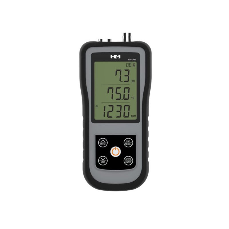 HM-200 Portable pH EC TDS Temp Monitor HM digital