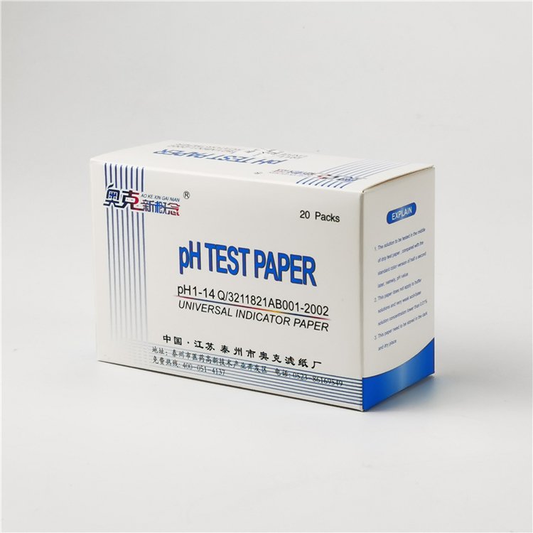 Hot Sale Wide Liquid Test Ph Indicator Paper Custom Logo Ph Tester Paper Ph Meter Paper Test