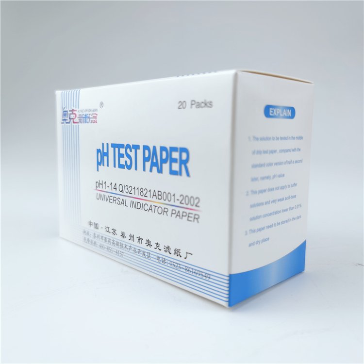 Hot Sale Wide Liquid Test Ph Indicator Paper Custom Logo Ph Tester Paper Ph Meter Paper Test