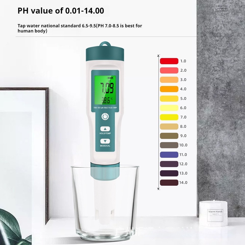 Multi Functional Water Testing Pen for pH EC TDS and More