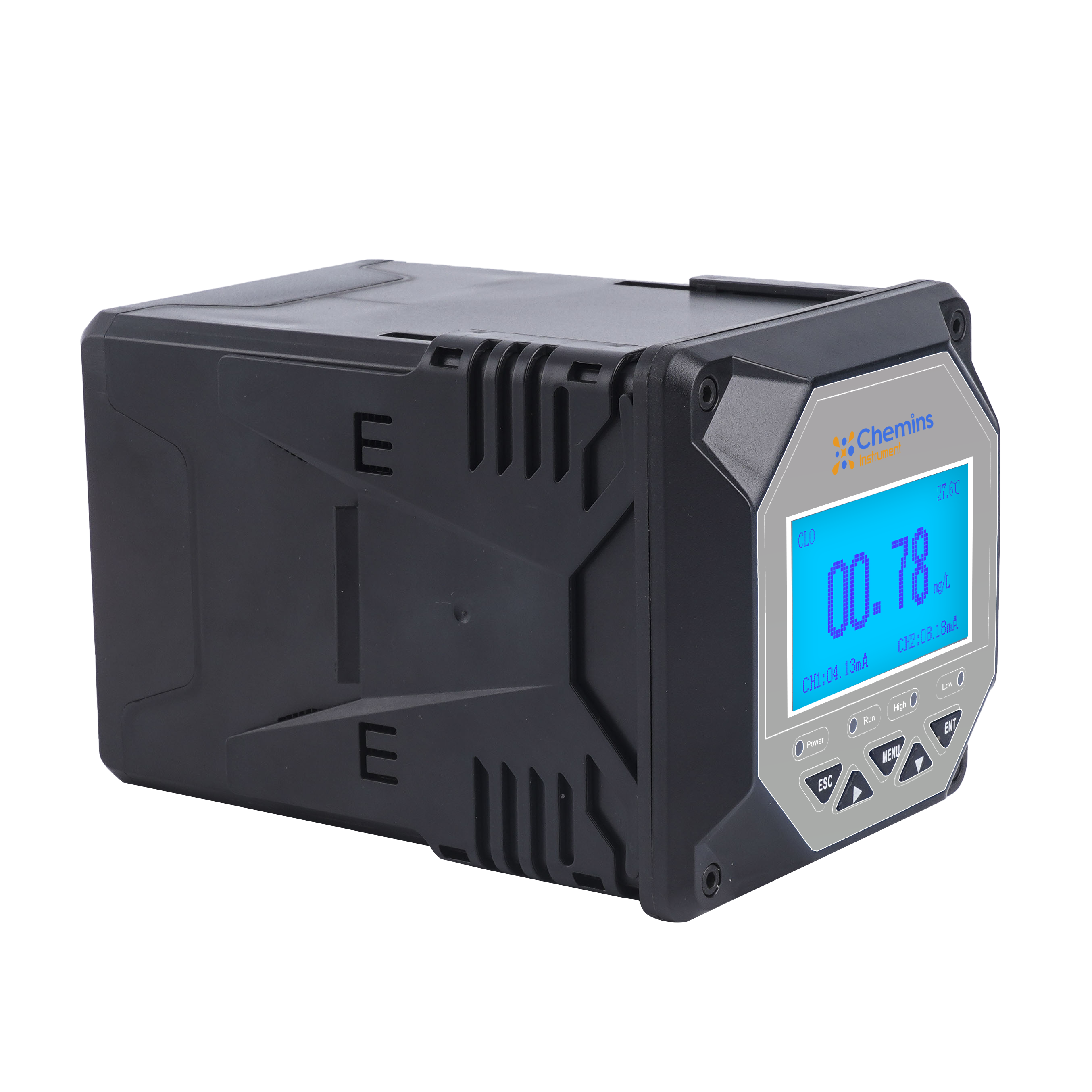 Drinking Water digital Free Residual Chlorine Meter 4-20mA Sensor Swimming Pool Residual Chlorine Controller