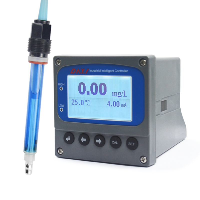Residual chlorine meter for the detection of chlorine disinfection in fish farming and swimming