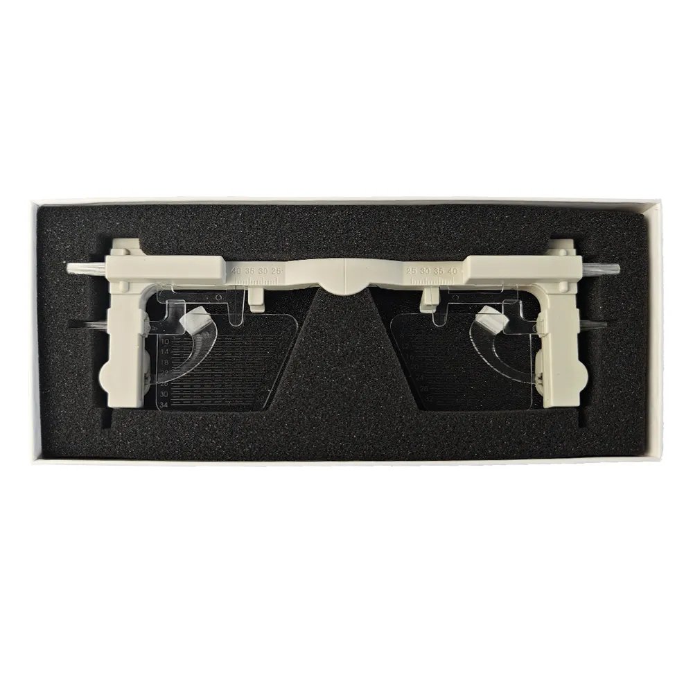 Optical Equipment PH PD Pupil Height Distance Meter Glasses Ruler Adjustable Pupilometer With Aluminum Box PD-10