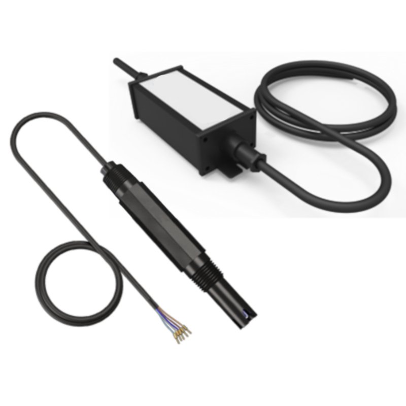 pH Meter pH 20m Transmitter Sensor Online pH Probe for Water Quality Analysis