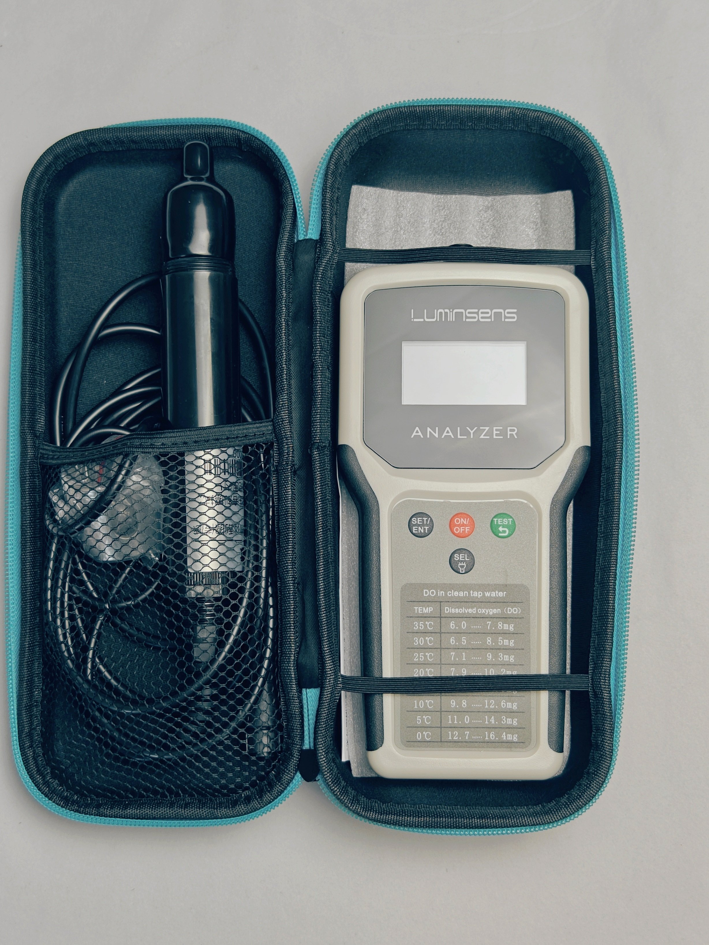Dissolved Oxygen Meter water quality monitor Split oxygen dissolving apparatus used in fish tank