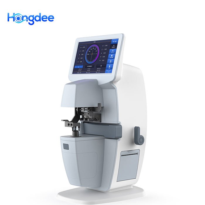 New design Auto lensmeter Digital Optical lens meter with Printer PD&PH UV meter for ophthalmology