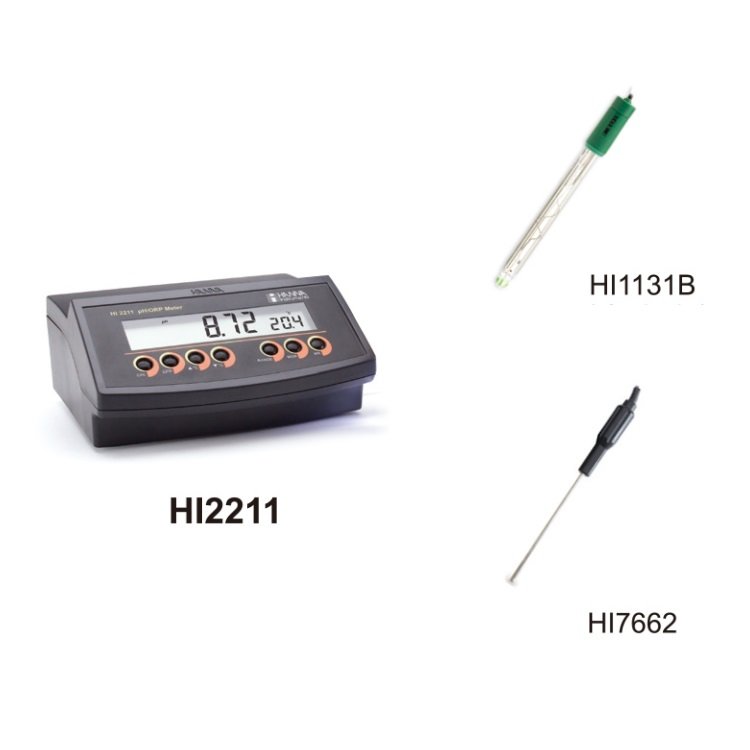 Original High Quality Hanna HI2211 pH ORP Benchtop Tester Meter