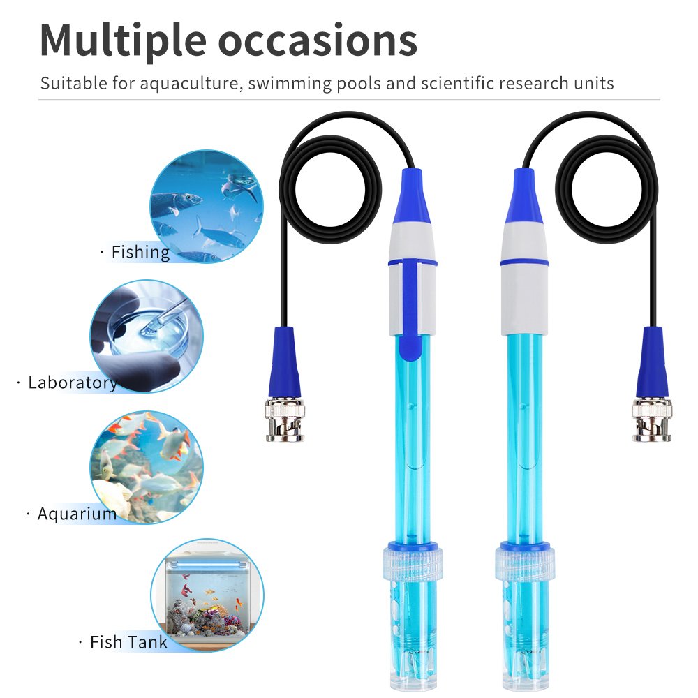 New Arrivals PH Electrode Replacement PH Probe Meter for Water Aquarium Electrode Test BNC Connector