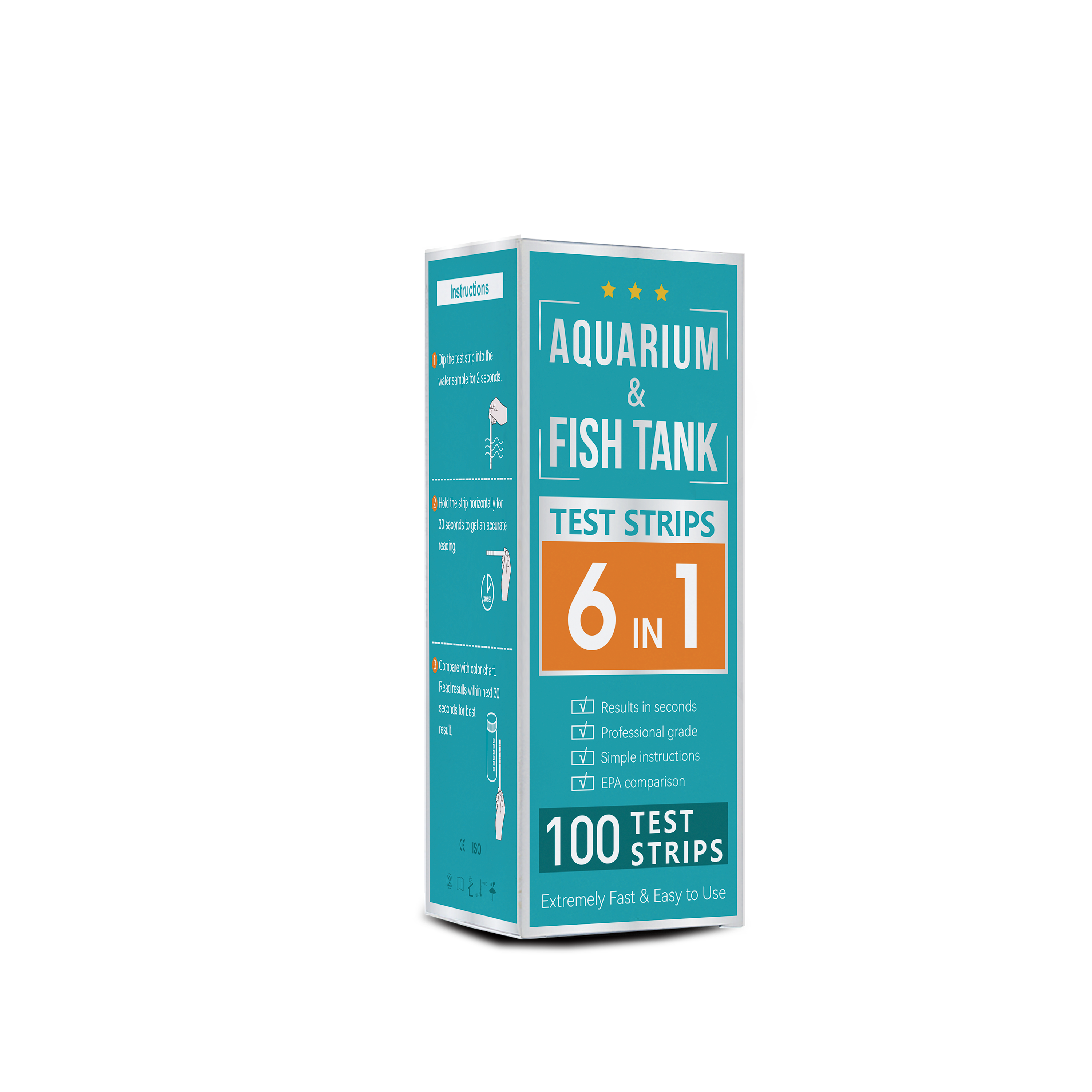 aquarium water test kit with active water reagent ph meter/Freshwater aquaculture testing Latest design