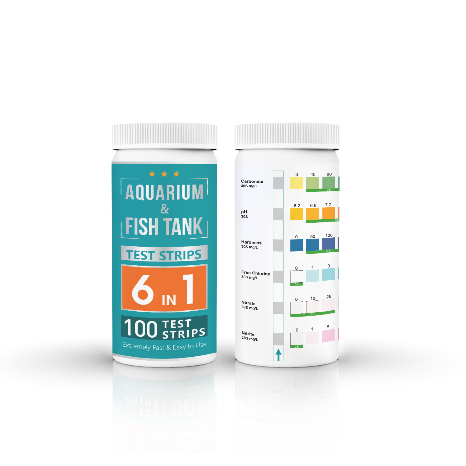 aquarium water test kit with active water reagent ph meter/Freshwater aquaculture testing Latest design