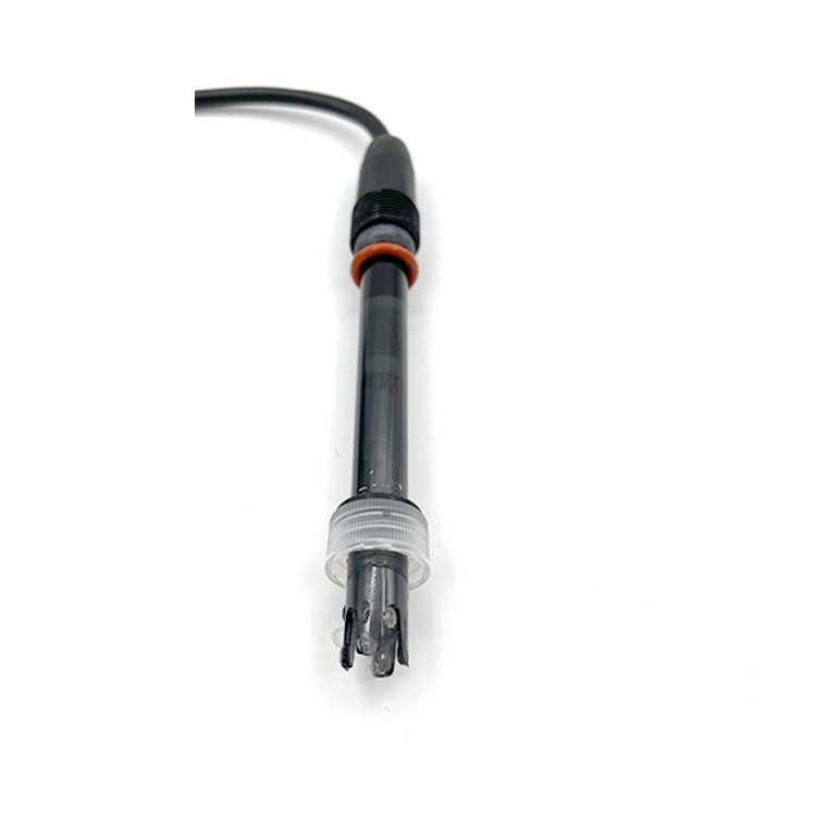 Liquid online industrial 4-20ma analog glass ph sensor electrode with temperature sensor for ph meter