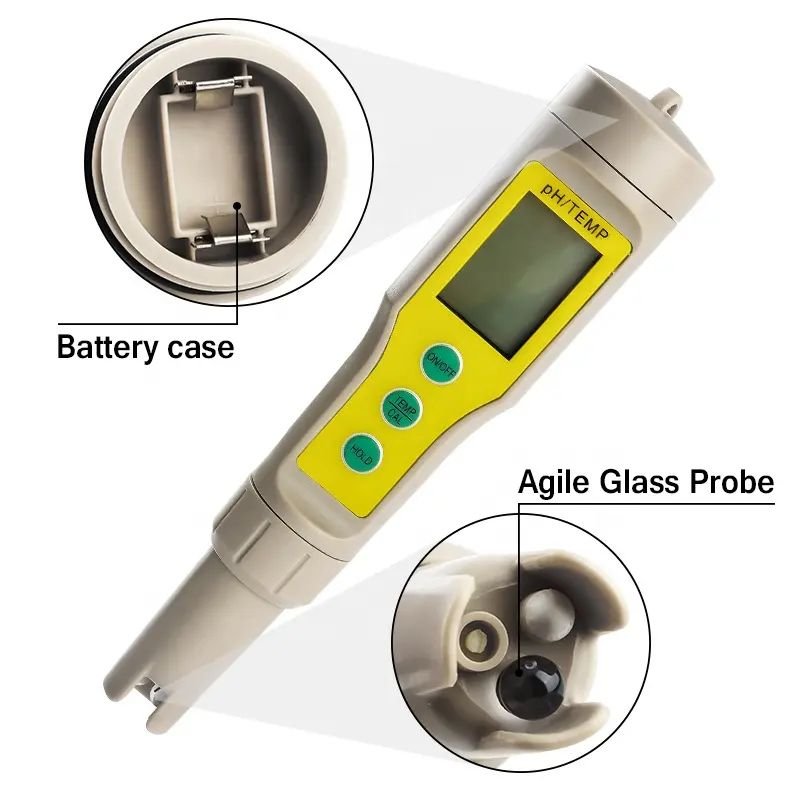 High Accurate Portable Water Wine Tester Pen Type Digital pH meter