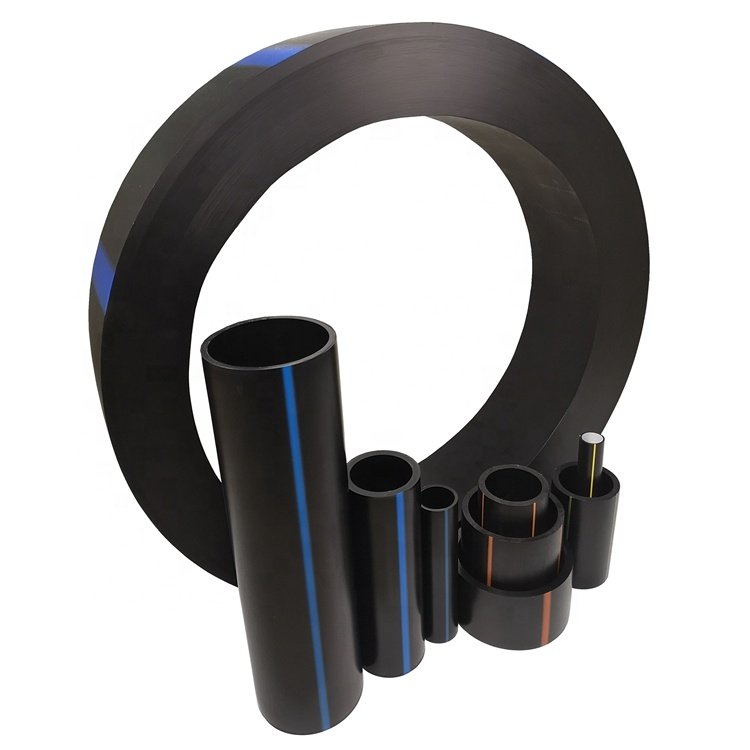 PUHUI 36 Inch HDPE Pipe Price SDR 13.6 Polyethylene Pipes Irrigation Pipe Mouldings Black or Customized Smooth Surface Optional