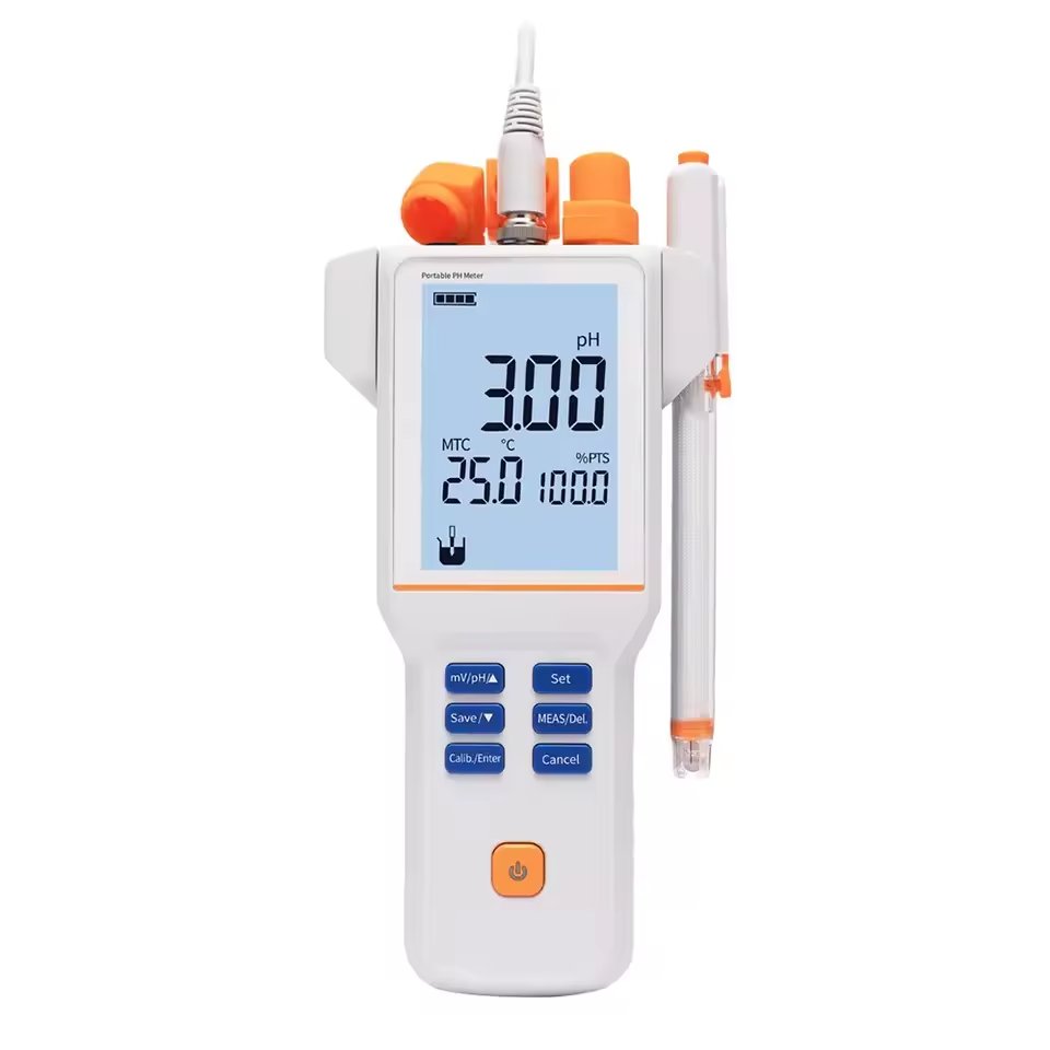 Digital portable ph and temperature meter food on-line industrial ph controller orp meter