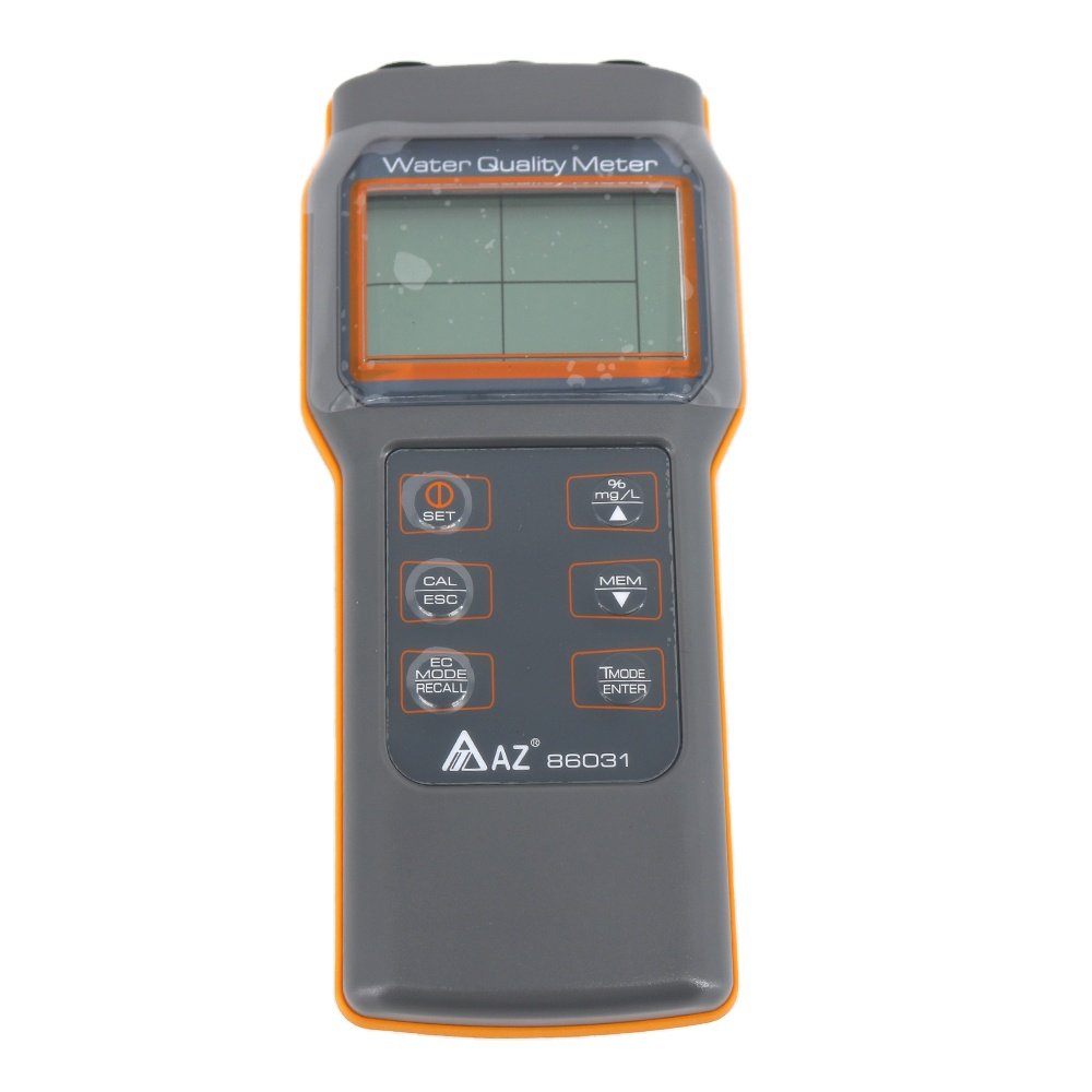 New Version AZ86031 Combo Water Quality Tester PH Conductivity TDS Salinity and Dissolved Oxygen Meter