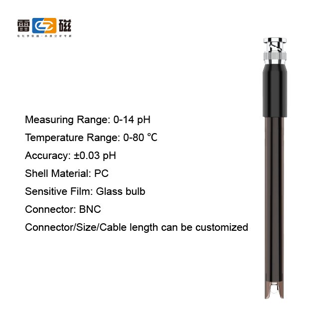 PH-2-031 wholesale good quality low cost pH combination probe electrode sensor customized connector without cable gel filled ph