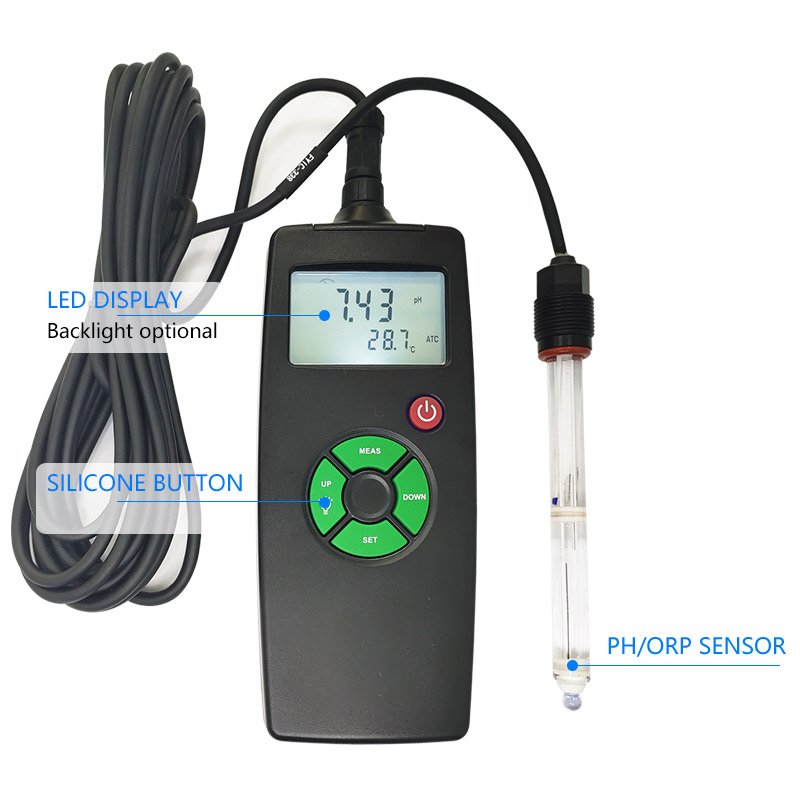 Digital pH Meter High Precision pH Tester Portable Water Tester