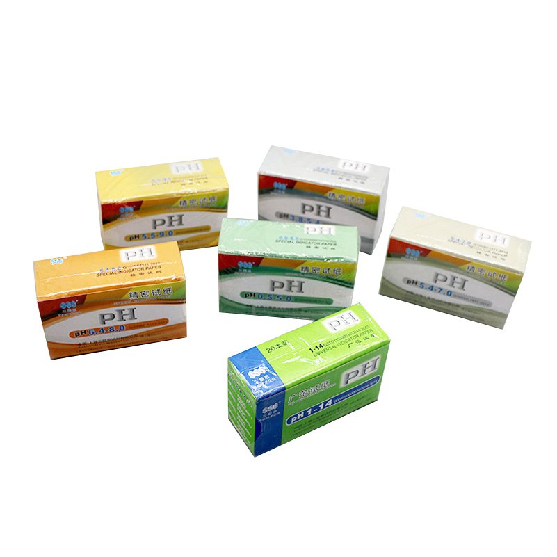 Ph value wide range test paper 1-14 water quality cosmetics urine soil testing