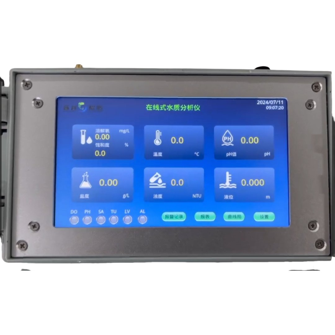 Luminsens Online Water Quality Monitoring With RS485 Digital Sensors Ph TDS SAL CT TUR for sewage treatment fish pond
