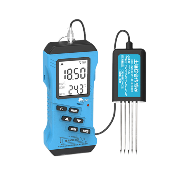 Soil NPK Sensor Soil Temperature Moisture PH Electrical Conductivity Sensors Soil Humanity EC Sensor