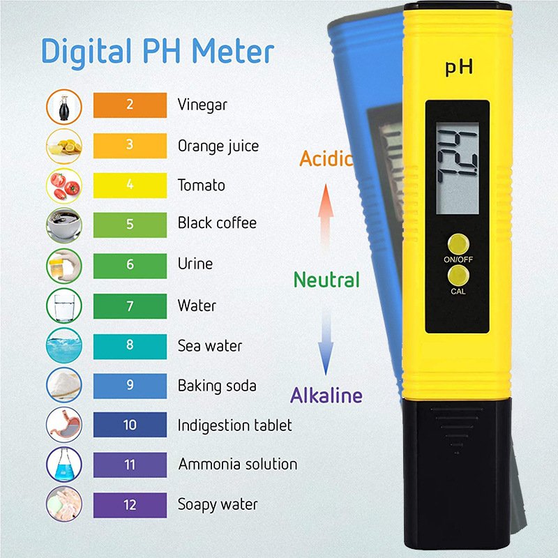 High Accuracy Water Quality Tester PH Meter, Digital Water Tester