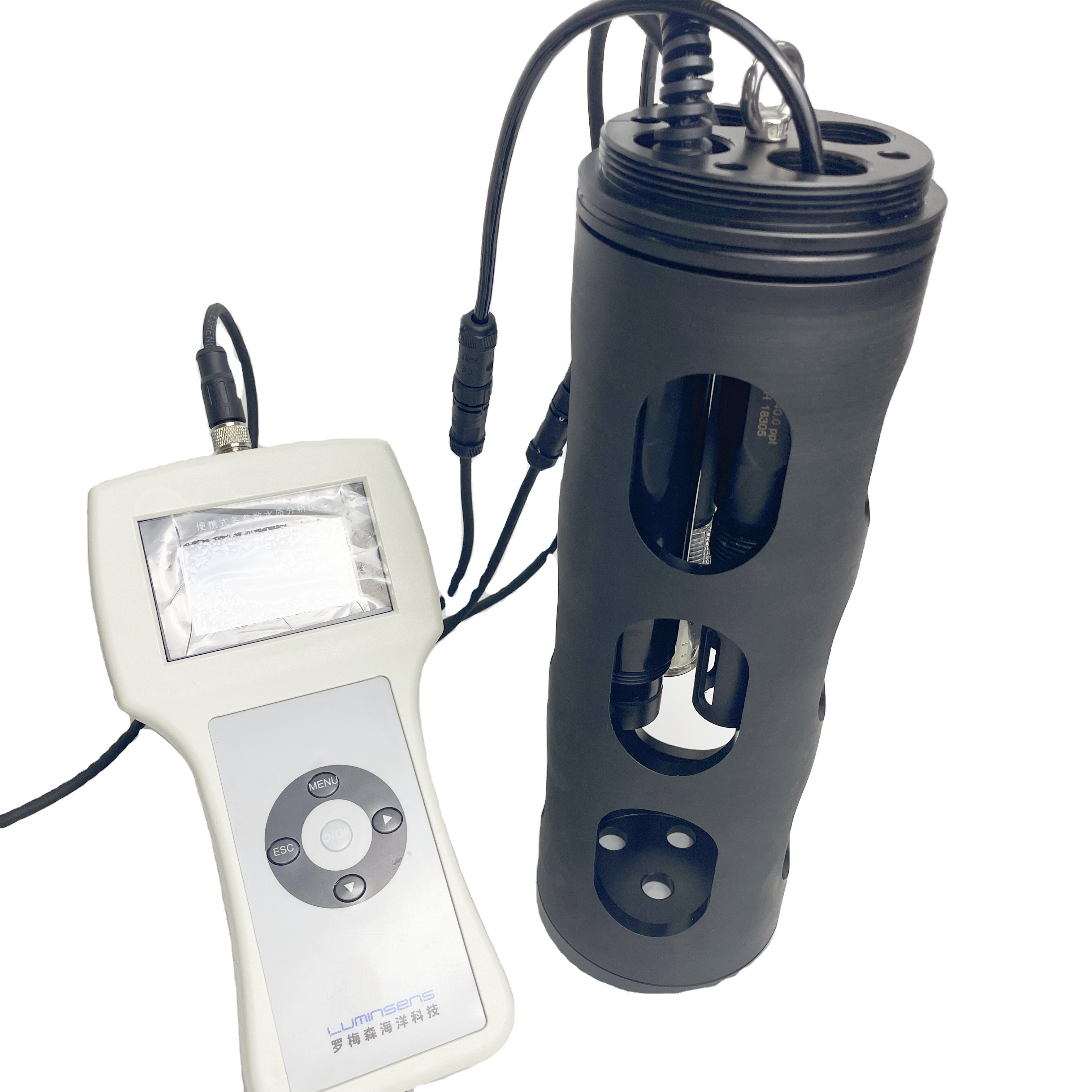 Water Plant pH/Conductivity/Dissolved Oxygen/Salinity/Turbidity /Temperature Online Multi Parameter Water Quality Analyzer