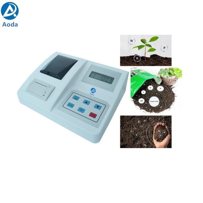 Aoda Soil Fertilizer Plant Nutrients Components Rapid Analysis Soil Nutrient Meter