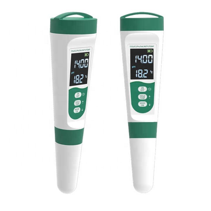 DANA MF-51V TDS PH SALT EC TEMP WATER QUALITY METER Test pen fish tank seawater high-precision electronic salinity meter