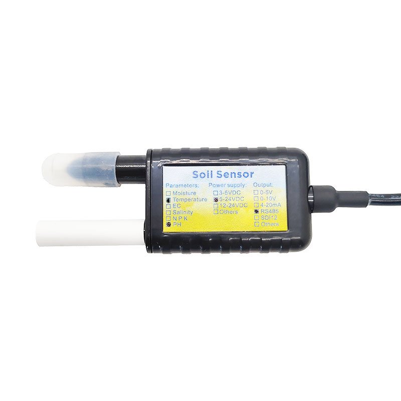Industrial AgCl Electrode Online Soil Temperature Soil PH Meter Detector