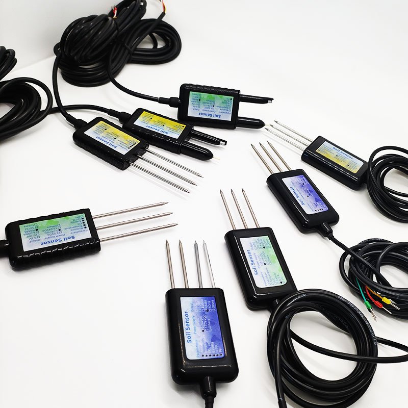 Industrial AgCl Electrode Online Soil Temperature Soil PH Meter Detector