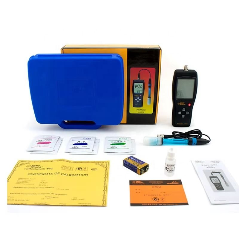 Low Cost Handheld pH Level Analyzer Portable pH Meter With Backlit For Pond Shrimp Farm Hydroponics School Use Swimming Pool