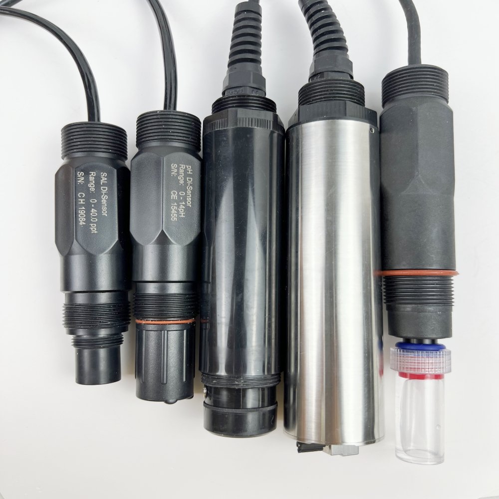 Industrial Online Mutiparameter Water Quality Analyzer Digital PH Sensor Conductivity Probe RS485 Turbidity Sensor
