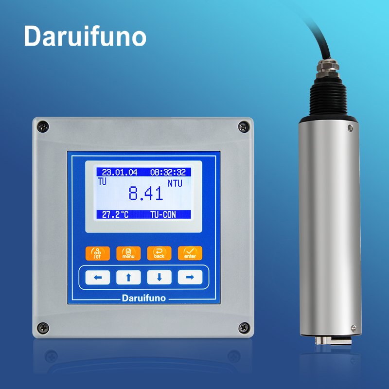 Automatic Cleaning SUS Material Online Turbidity Sensor Probe for Industrial Wastewater