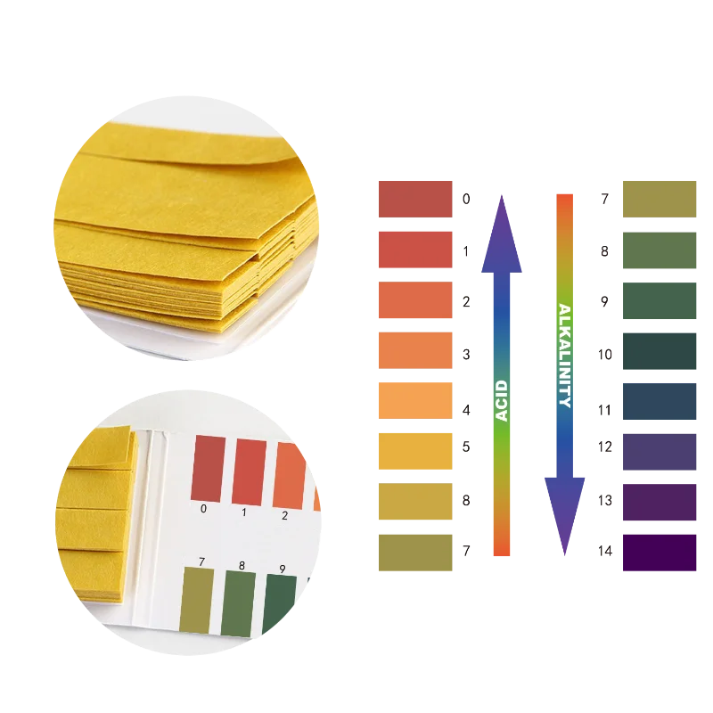 1-14 Wide range ph meter fish tank pH testing strips cosmetics pH test paper