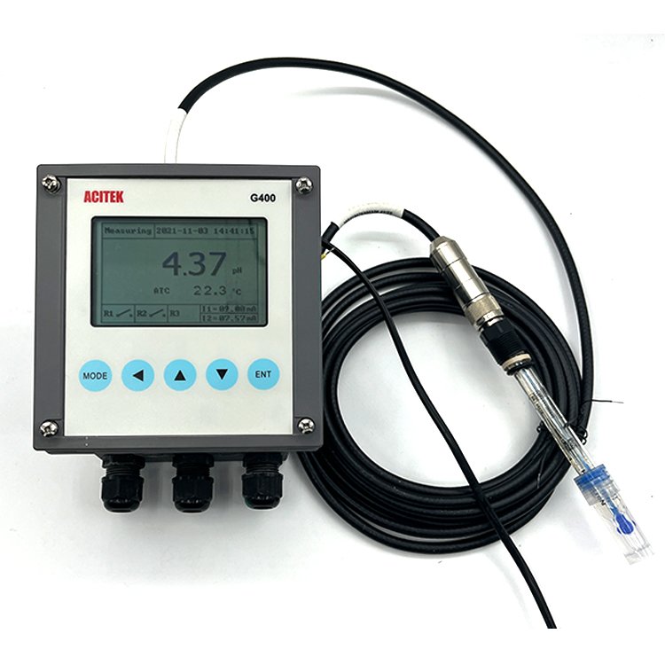 laboratory portable ph/ec/tds/temperature meter with cal che digital wate 0-5 voltios for milk