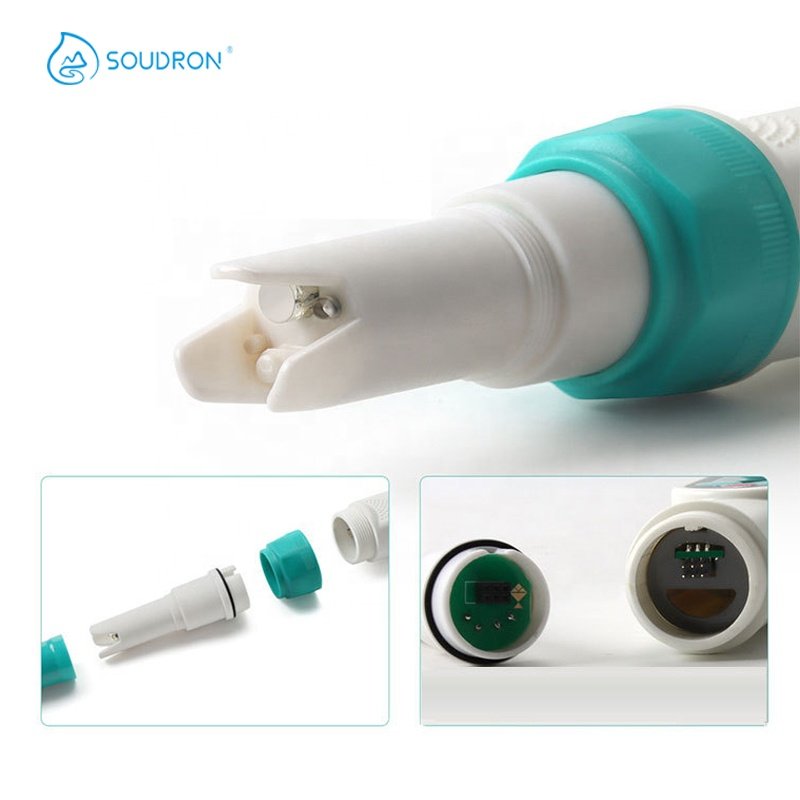 Green with White pH Meter Digital Tester Waterproof Pen Type pH Meter Hydrogen Water Tester