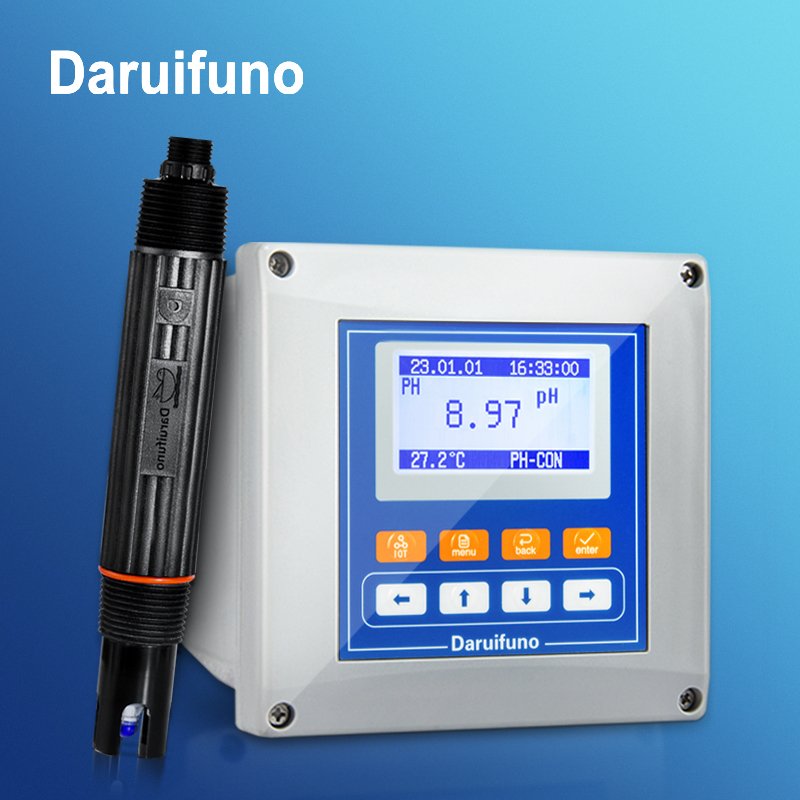 High Quality Online RS485 4-20mA Digital pH ORP Controller pH ORP Meter for Water