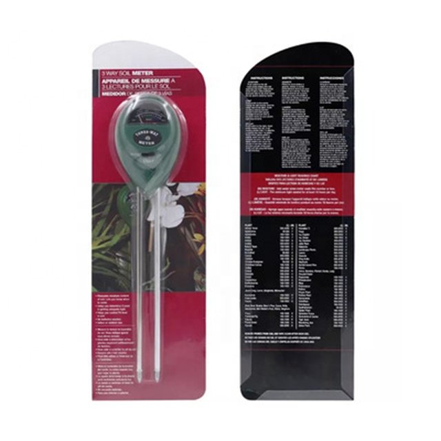 Soil detector pH value illuminance test pen humidity measuring instrument