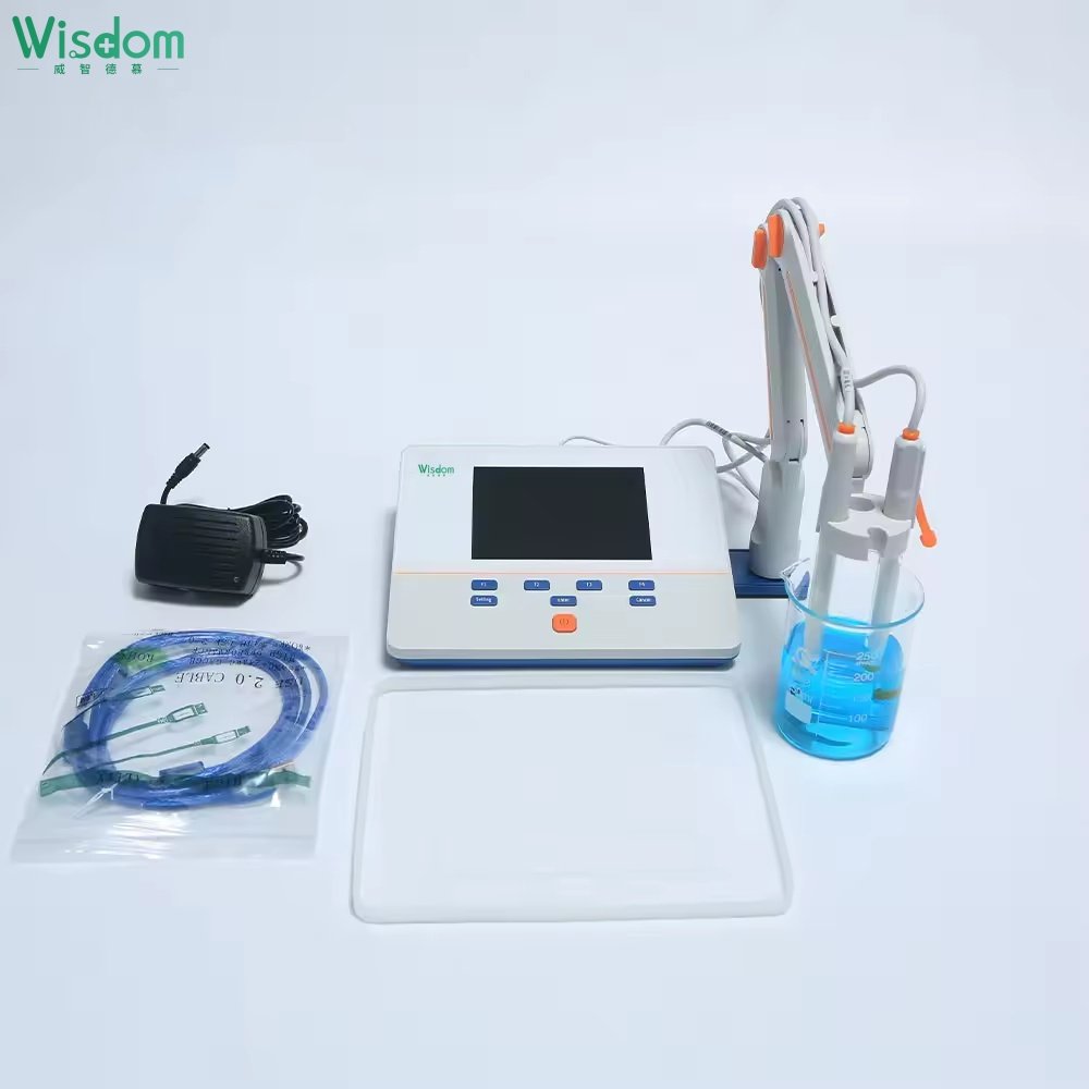 WISDOM Multi parameter Water Quality Analyzer M300F-A Multi-parameter Analyzer PH EC ION TDS Temp ISE CO DO PX