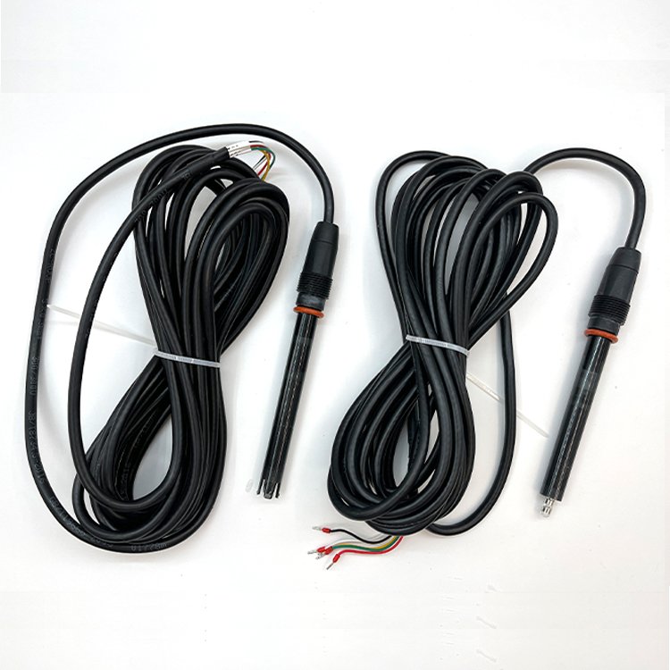 Online digital industrial liquid iot sensor ph 485 glass electrode ph sensor for water treatment