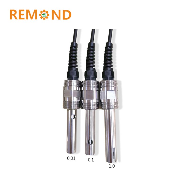 Water Conductivity Controller RS485 Salinity EC Sensor TDS Probe Online Conductivity Meter