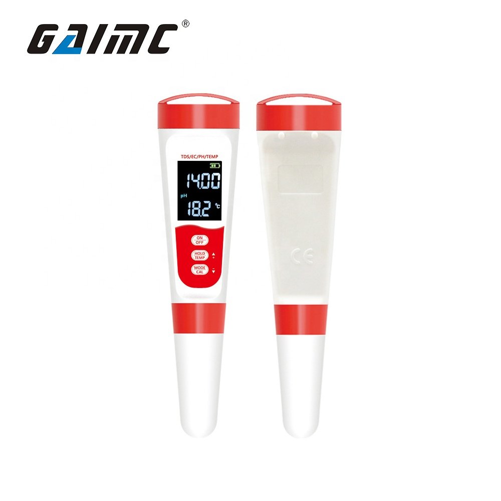GAIMC 4 in 1PH,EC,TDS, temperature MPH300 Multi-parameter water quality meter