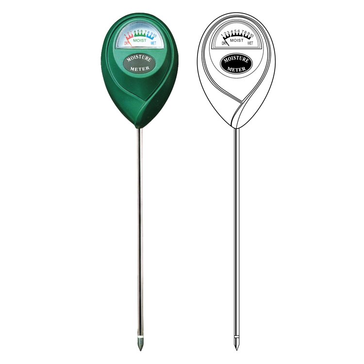 Garden Professional Soil Meter High Accuracy Real Time Monitoring Universal Mini Grass Flower Soil Moisture Monitor For Garden